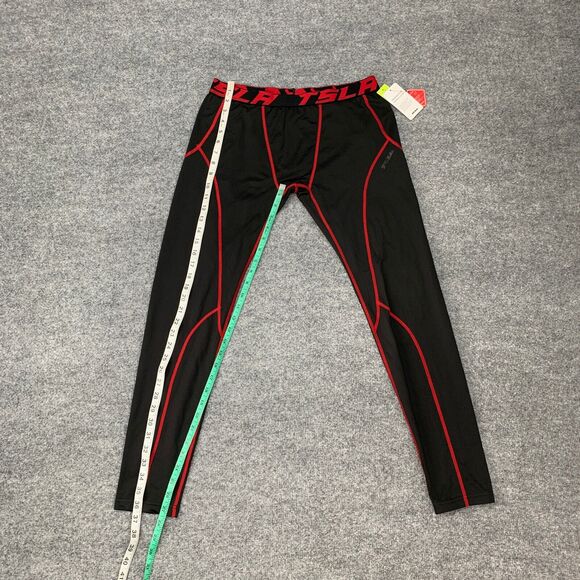 TSLA Thermal Leggings Mens XL Extra Large Compression Baselayer Wintergear New - Picture 7 of 14